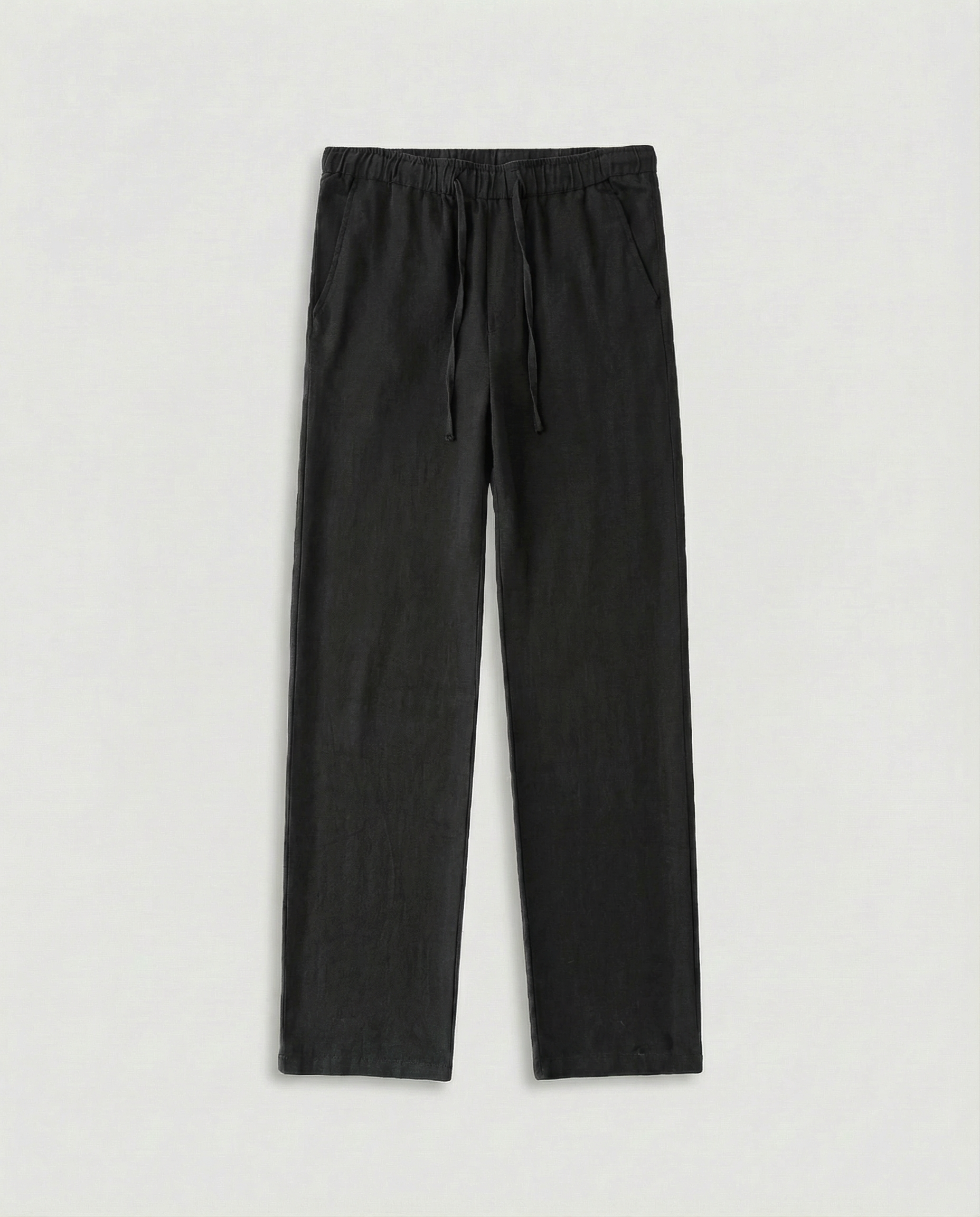 Linen Trousers v2 (Black) – Vero Bianchi