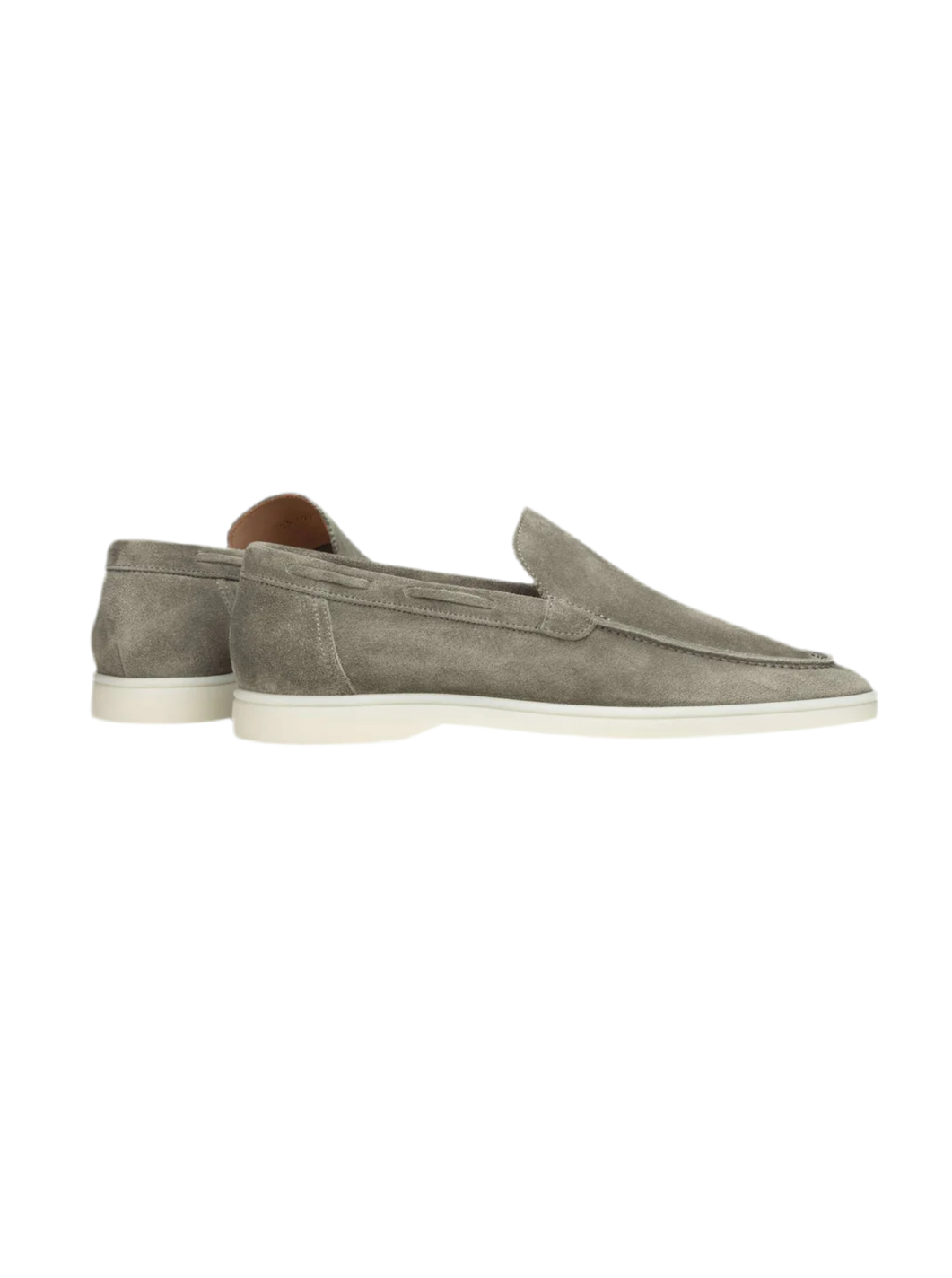 Suede Yacht Loafers (Mint Green)