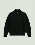 Knitted Zip-up Cardigan