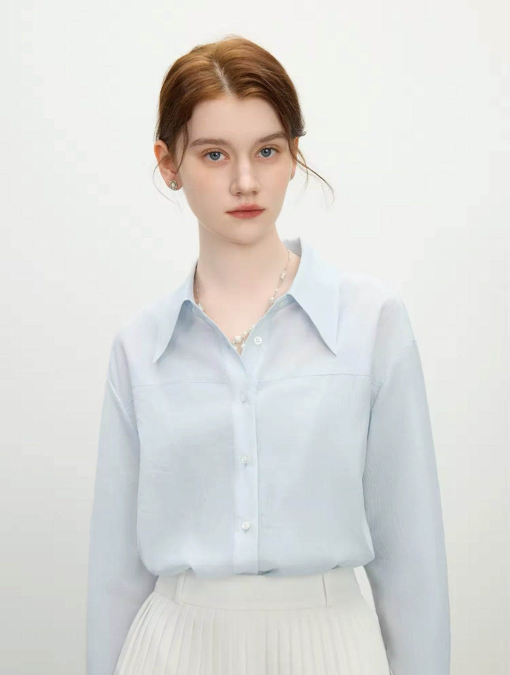 Essential Button-up (Blue)