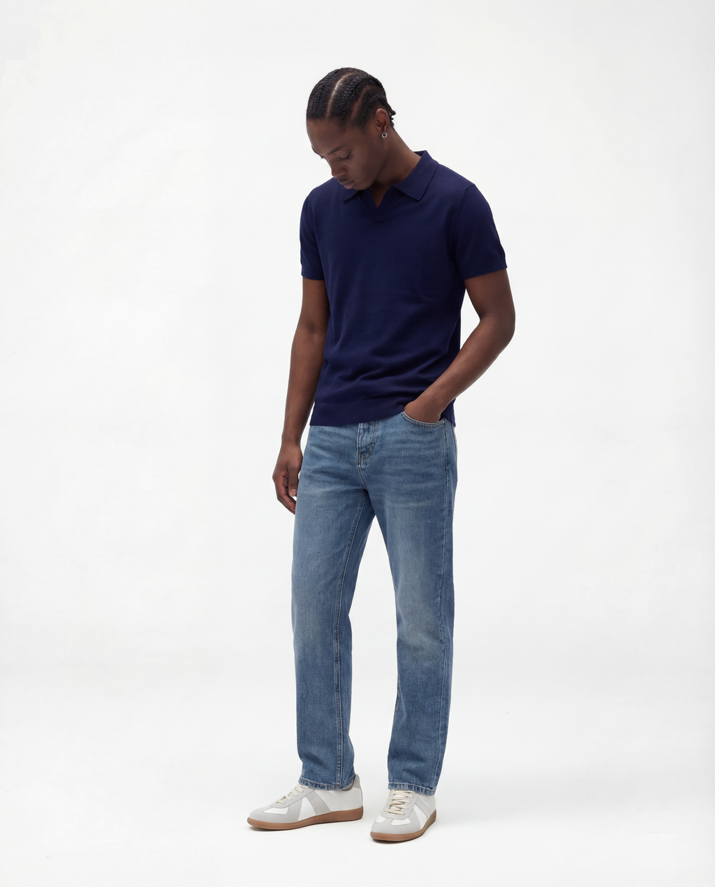 Luxury Polo (Navy)