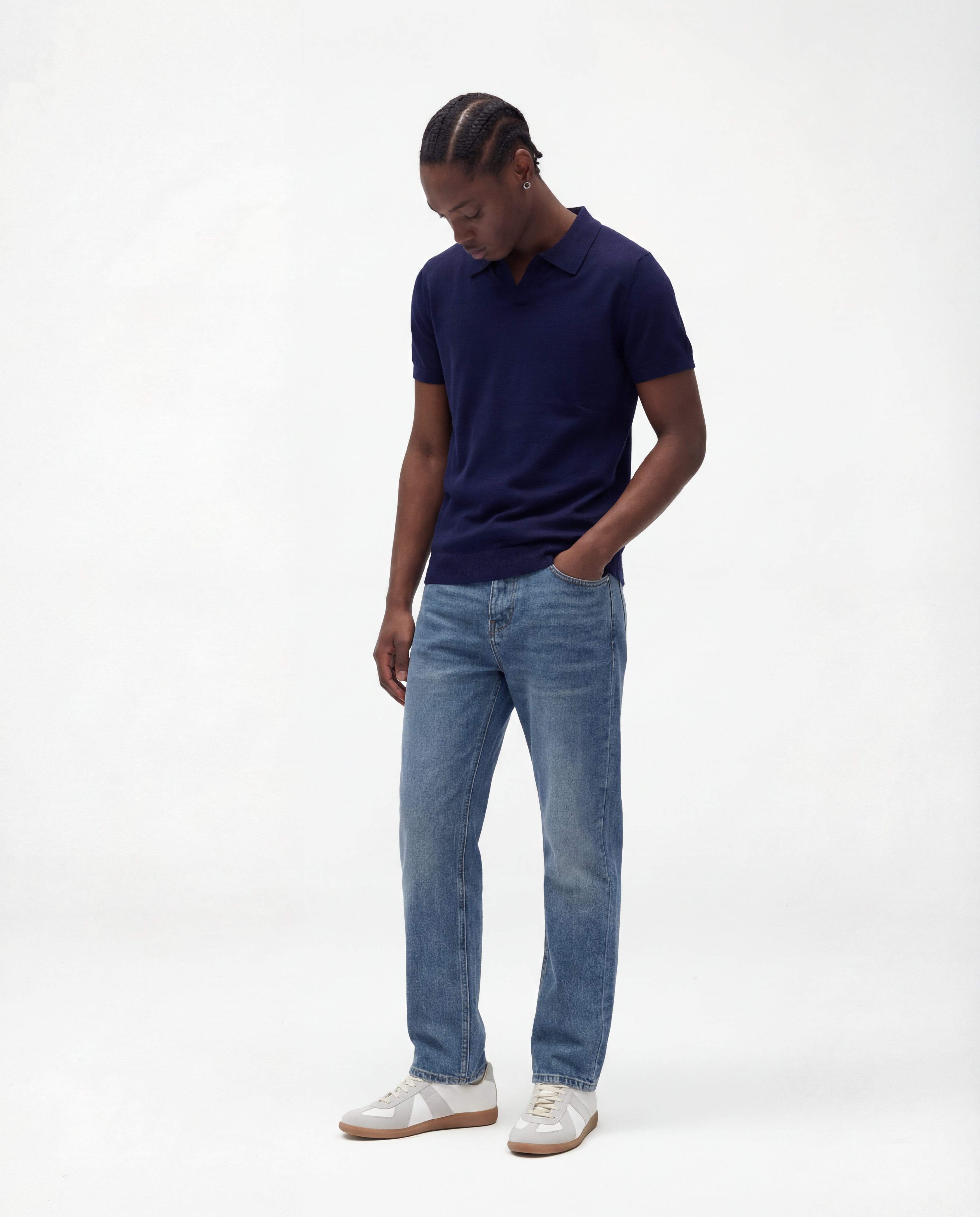 Luxury Polo (Navy)