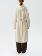 Wool trench coat