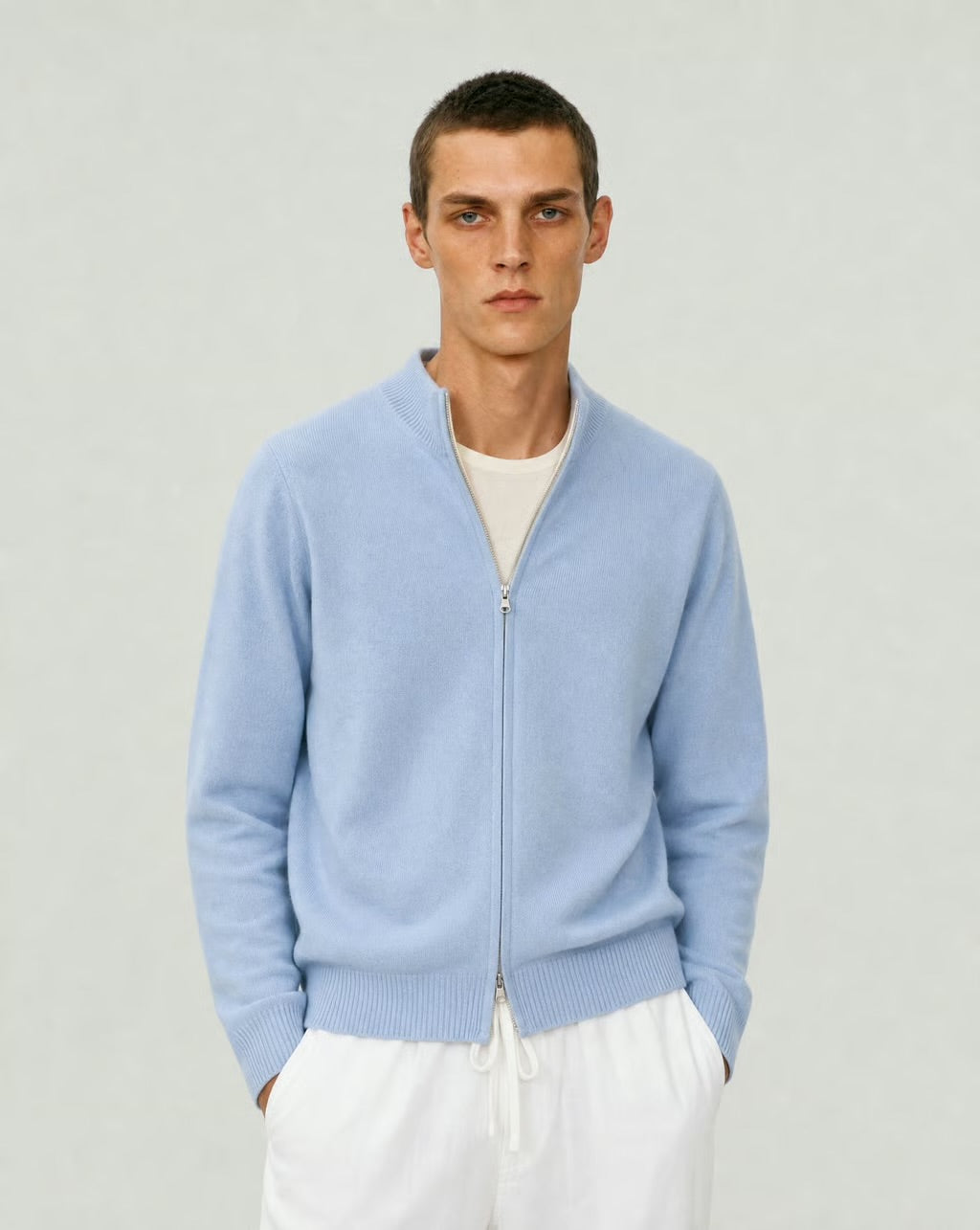 Reversible Knitted Cardigan