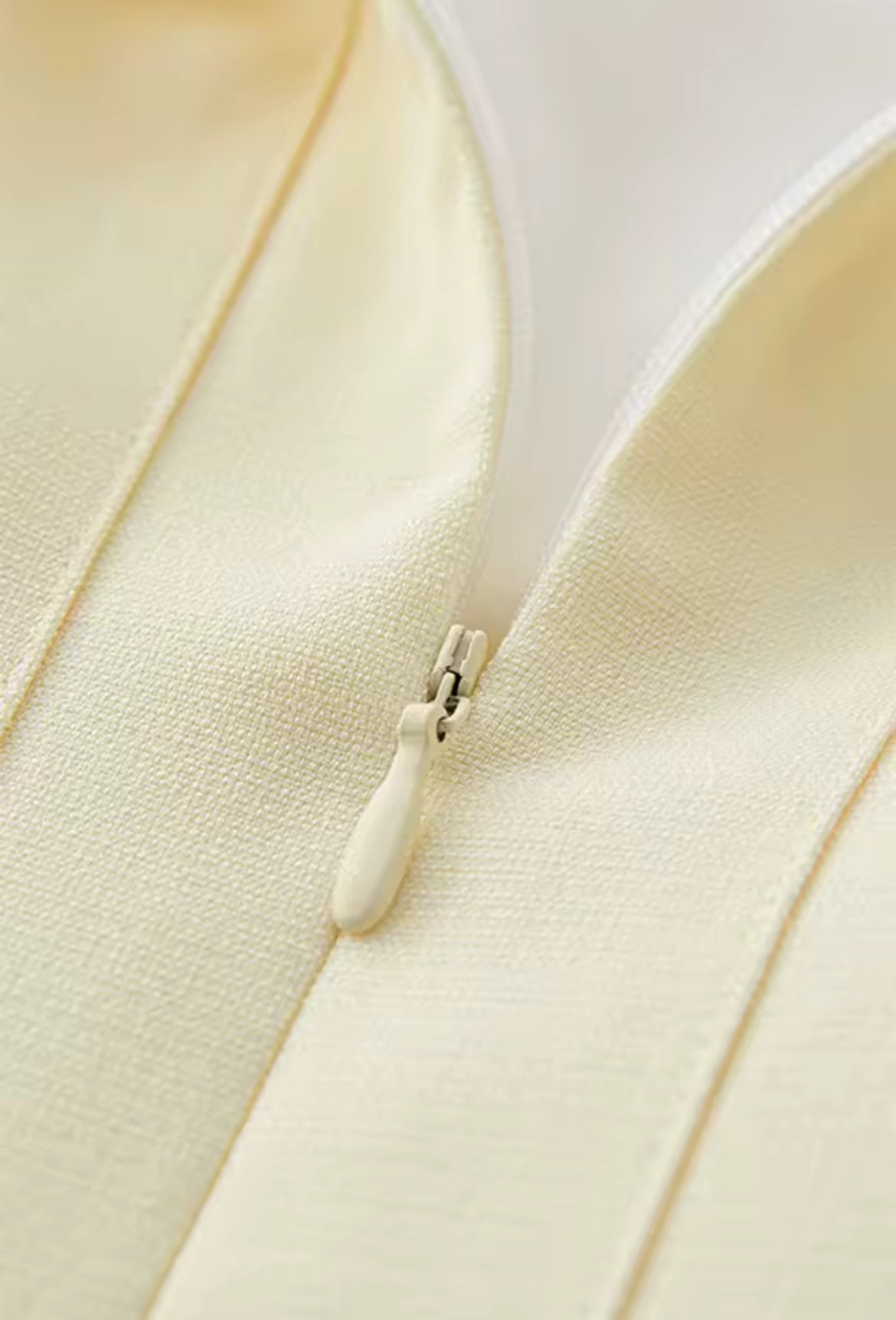 Pleated Dress (Butter Yellow)