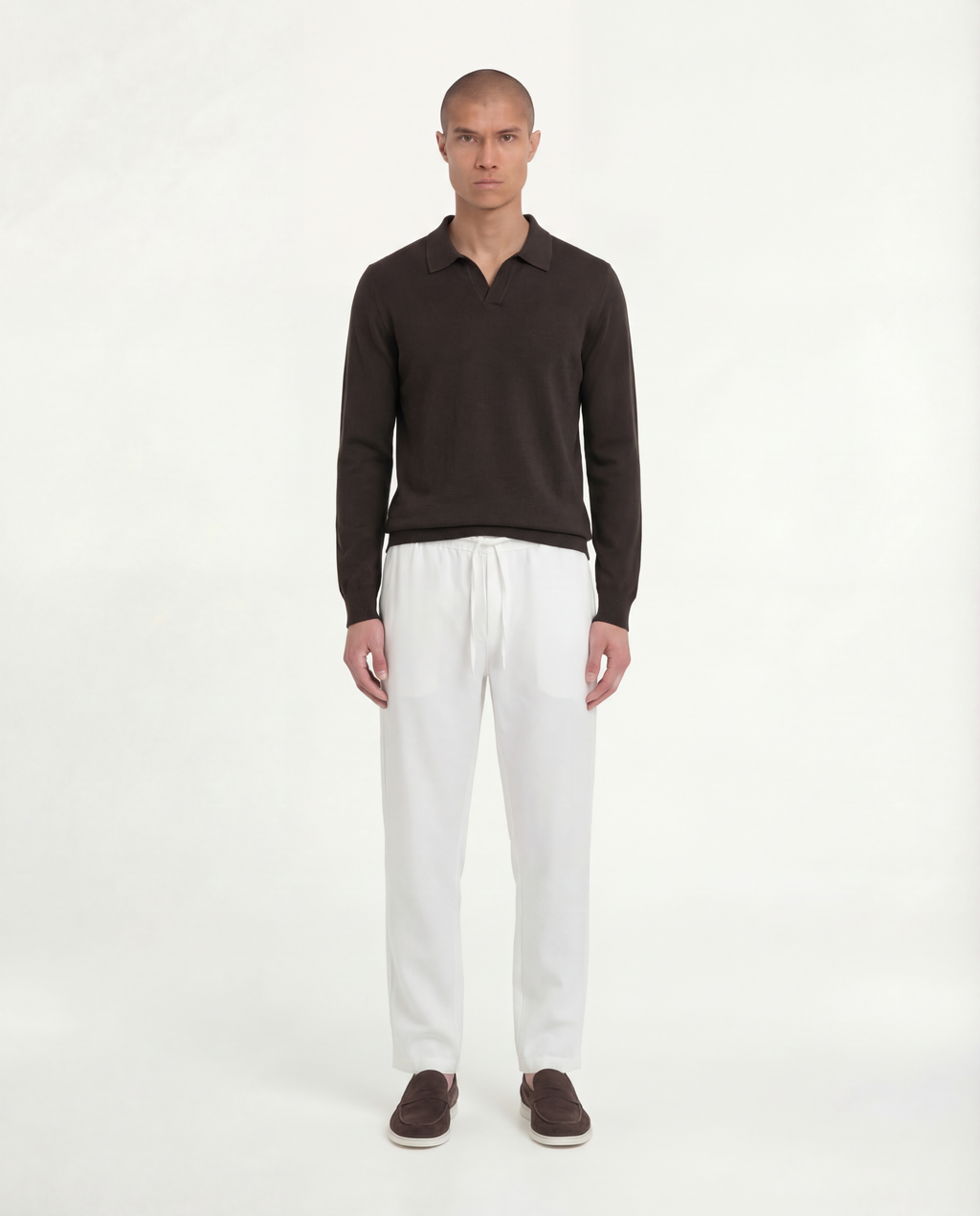 Linen Trousers v2 (White)