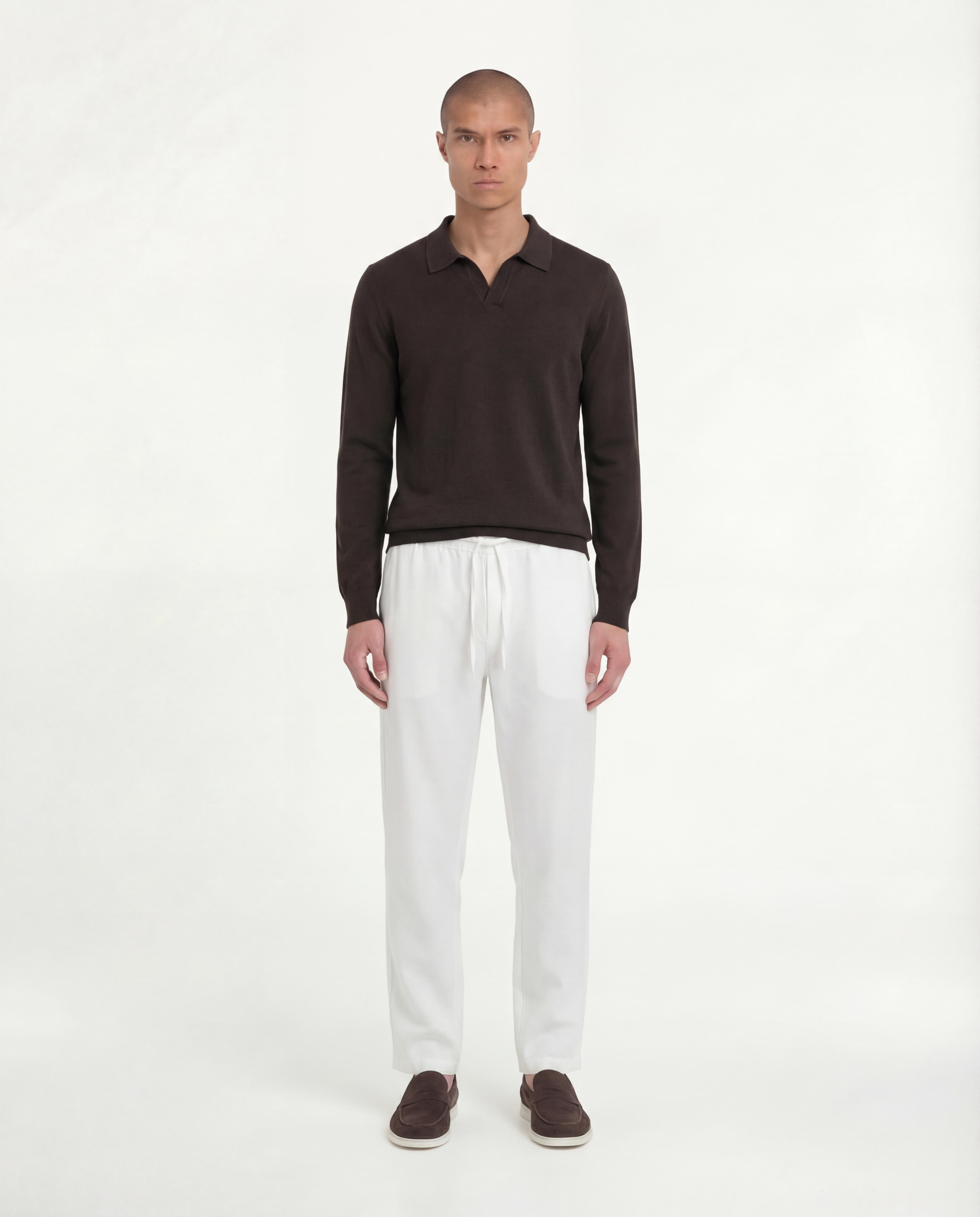 Linen Trousers v2 (White)