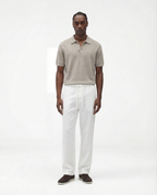 Knobbed Luxury Polo (Taupe)