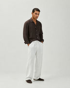 Linen Shirt v2 (Brown)