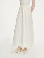 Wool knitted skirt