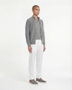 Wool Knit Zipper (Grey)