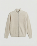 Wool Knit Zipper (Beige)
