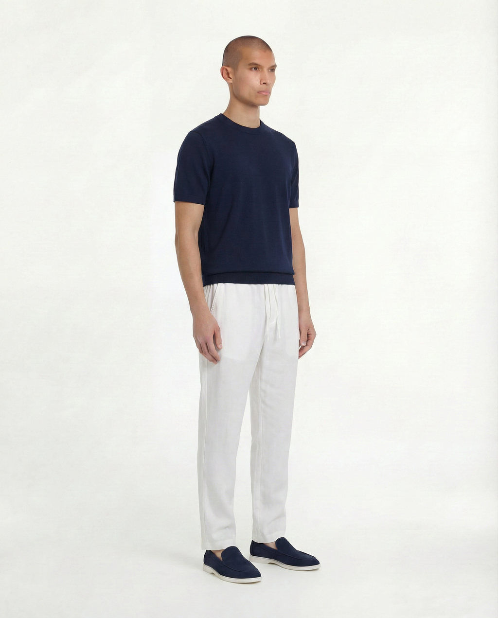 Initial T-Shirt (Navy)