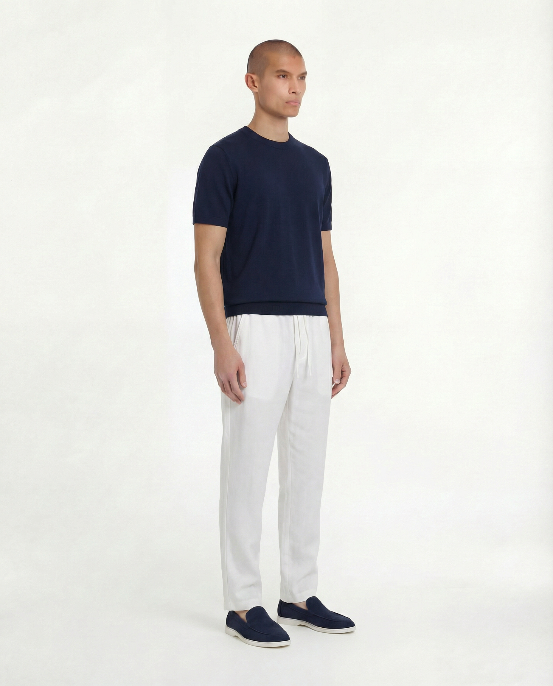 Initial T-Shirt (Navy)