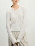 Knit Cardigan (Cream)