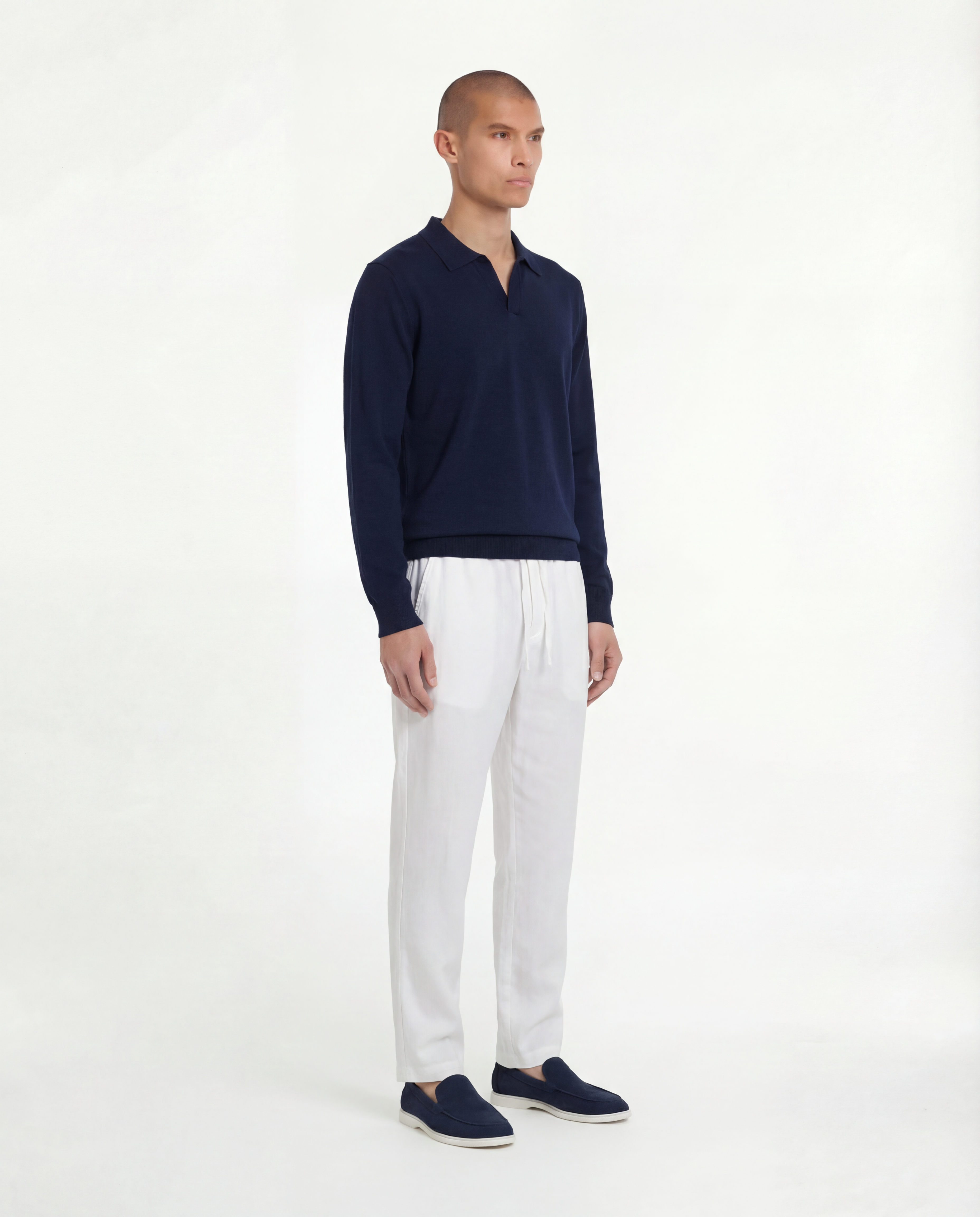 Luxury Polo (Navy Blue)