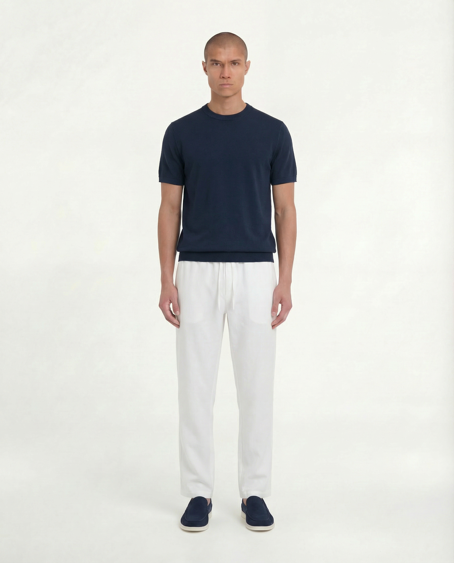 Initial T-Shirt (Navy)