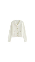 V-shaped Lapel sweater