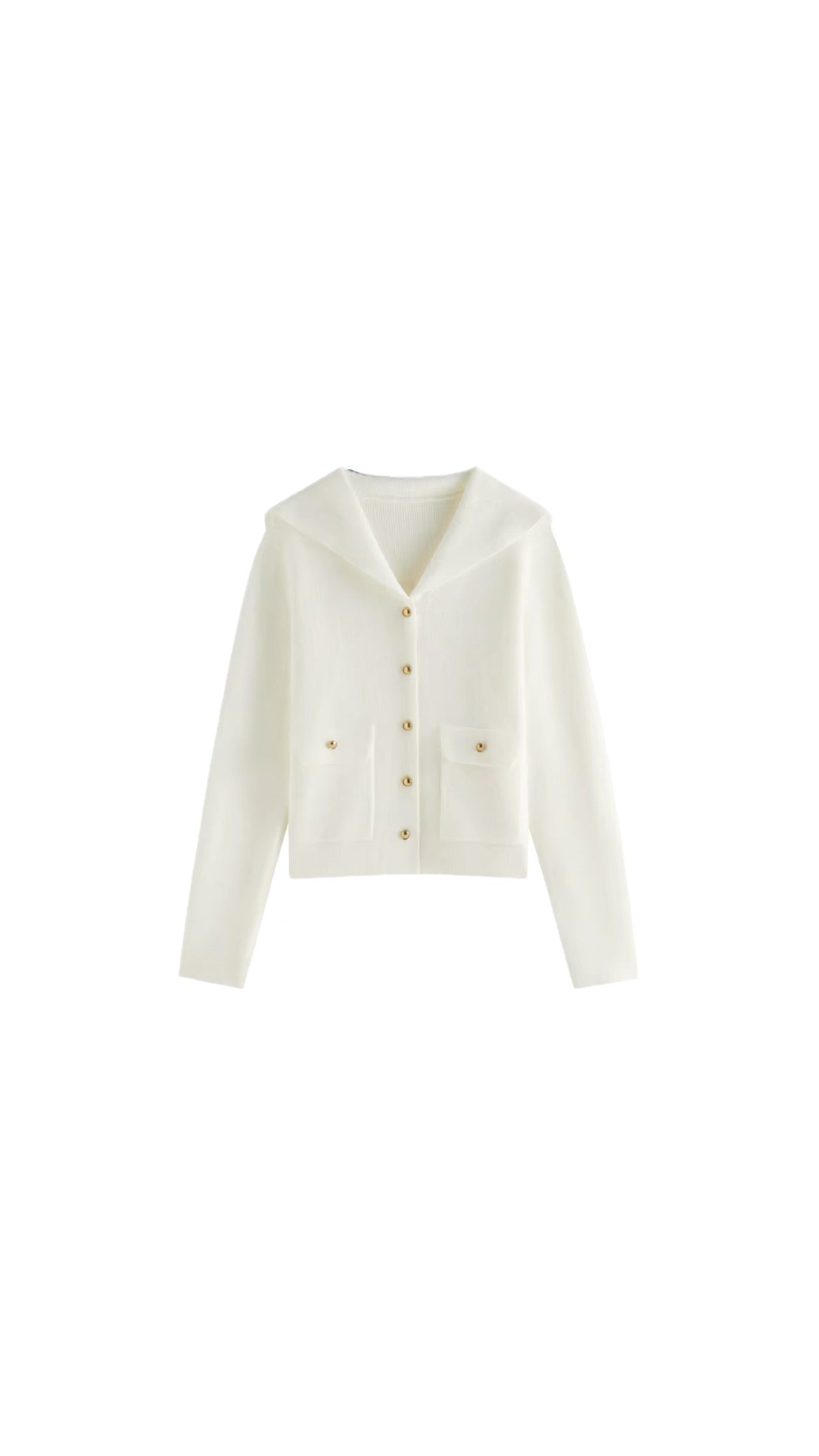 V-shaped Lapel sweater