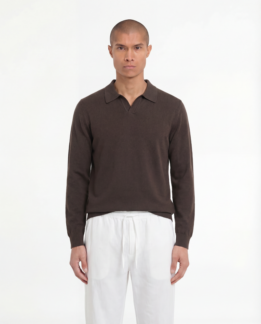 Luxury Polo (Dark Brown)