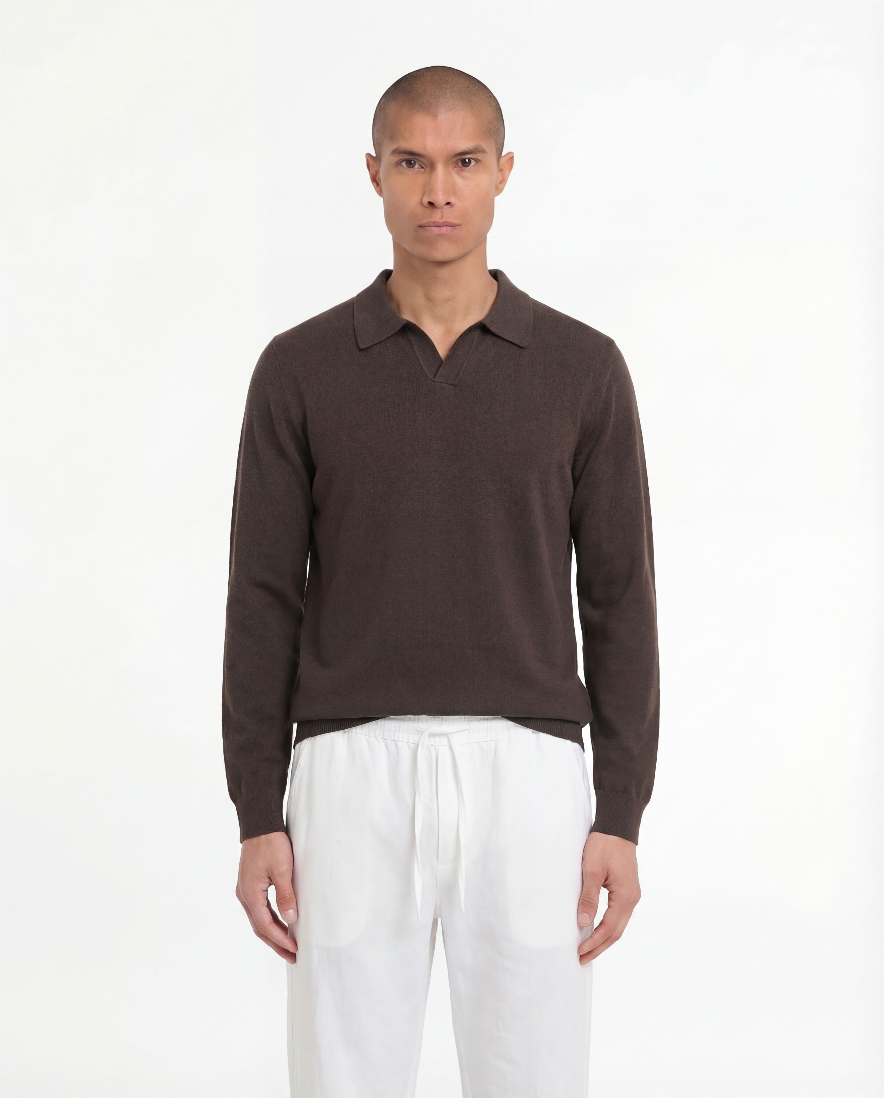 Luxury Polo (Dark Brown)