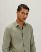 Linen Shirt (Mint)