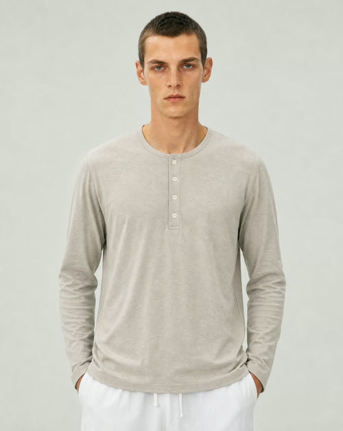 Henley Long Sleeve