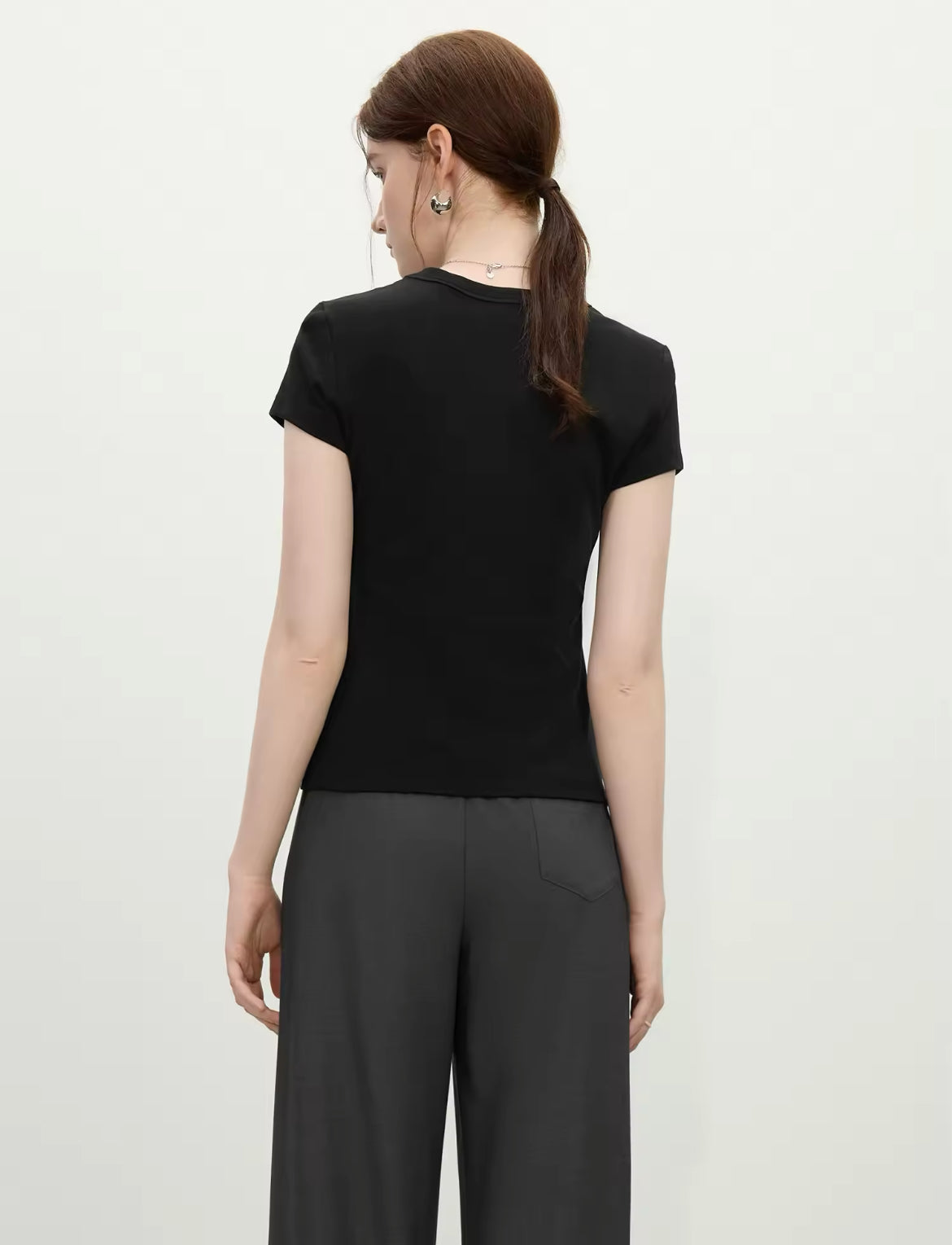 Basic T-Shirt (Grey/Black)