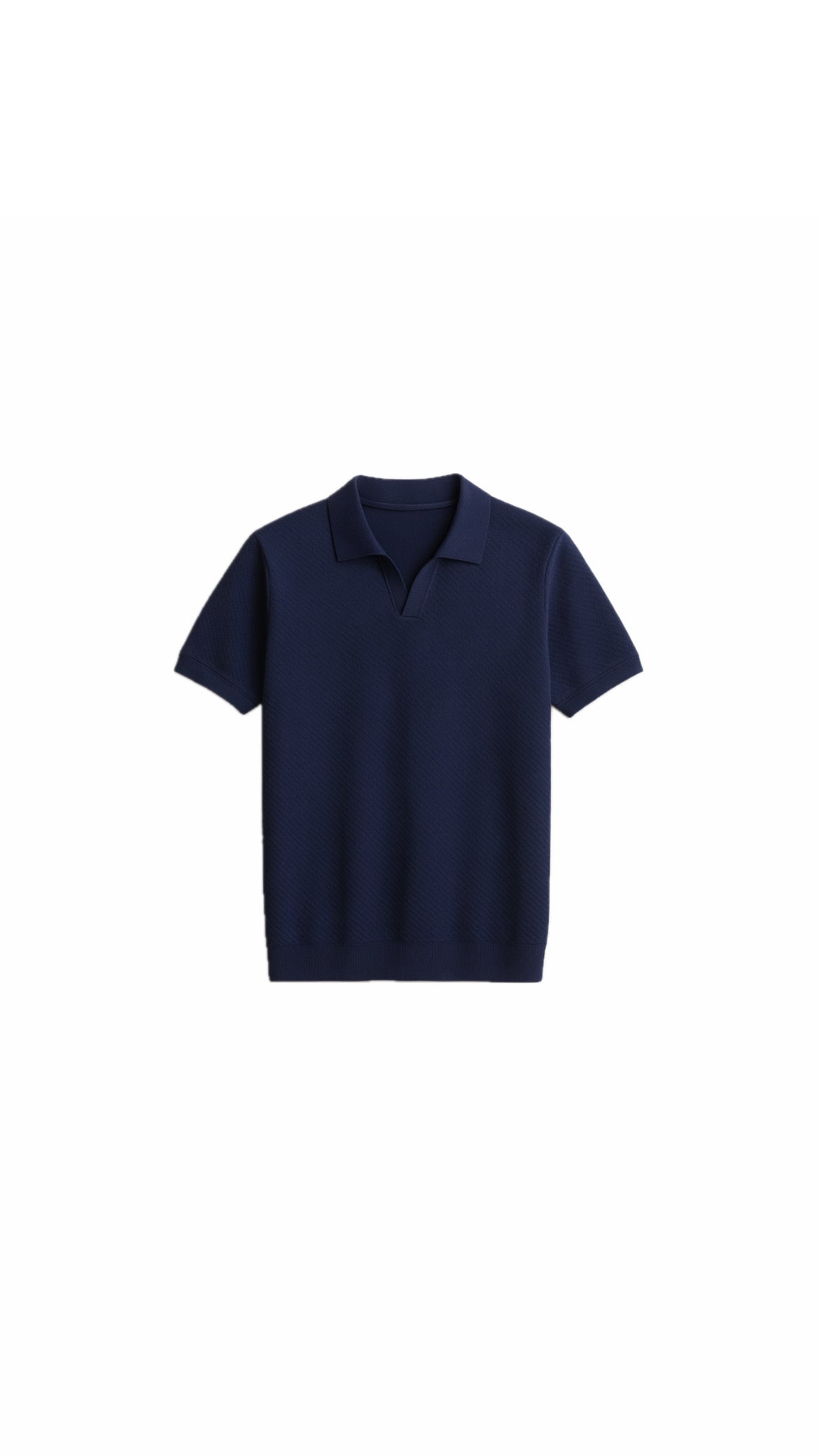 Harbor Wool Polo (Navy)