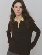 Polo Knit (Mocha)