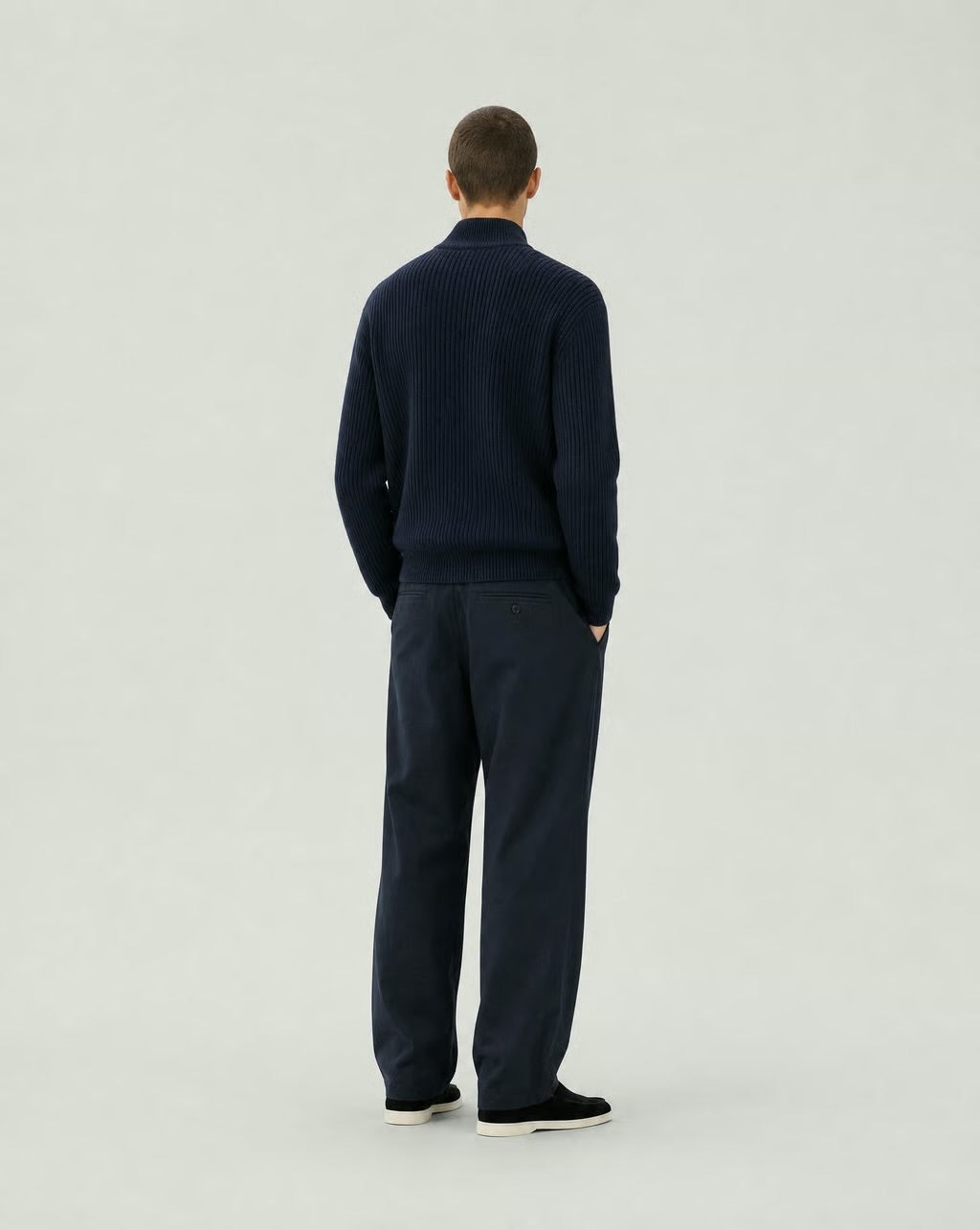 Premium Knitted Zip-Up