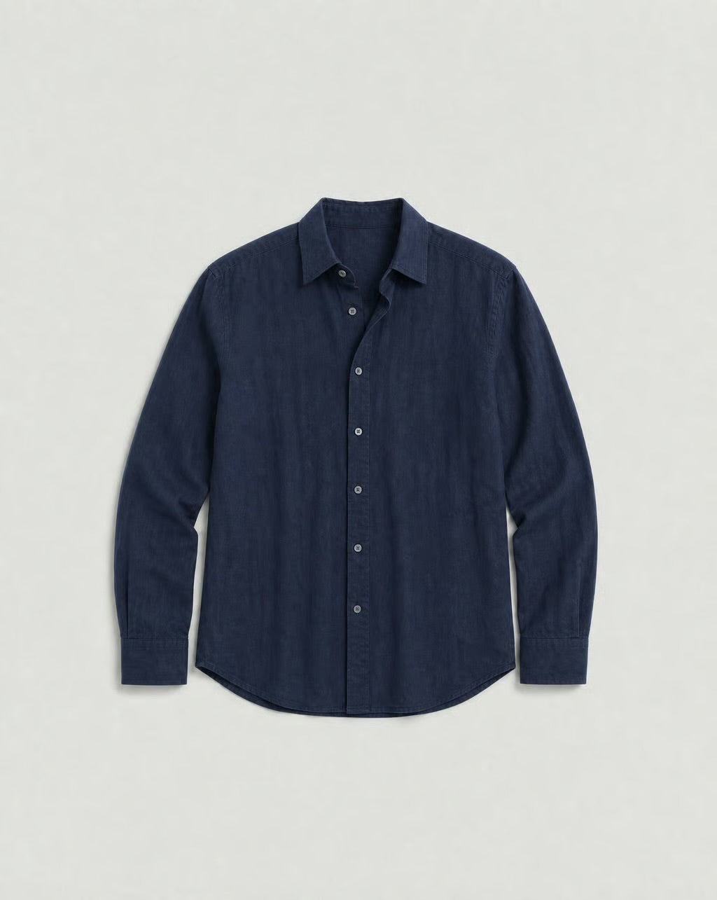 Linen Shirt (Navy)