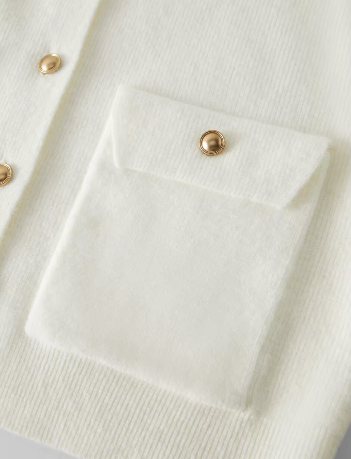 V-shaped Lapel sweater