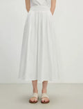 Classic Flow Skirt (White)