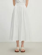 Classic Flow Skirt (White)