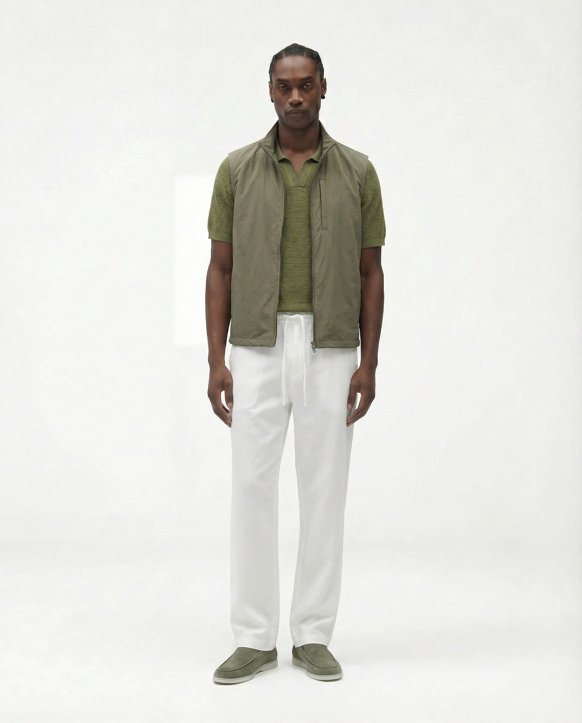 Verano Vest (Khaki)