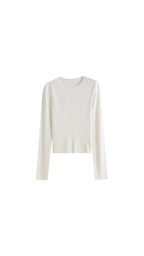 Wool knitted top