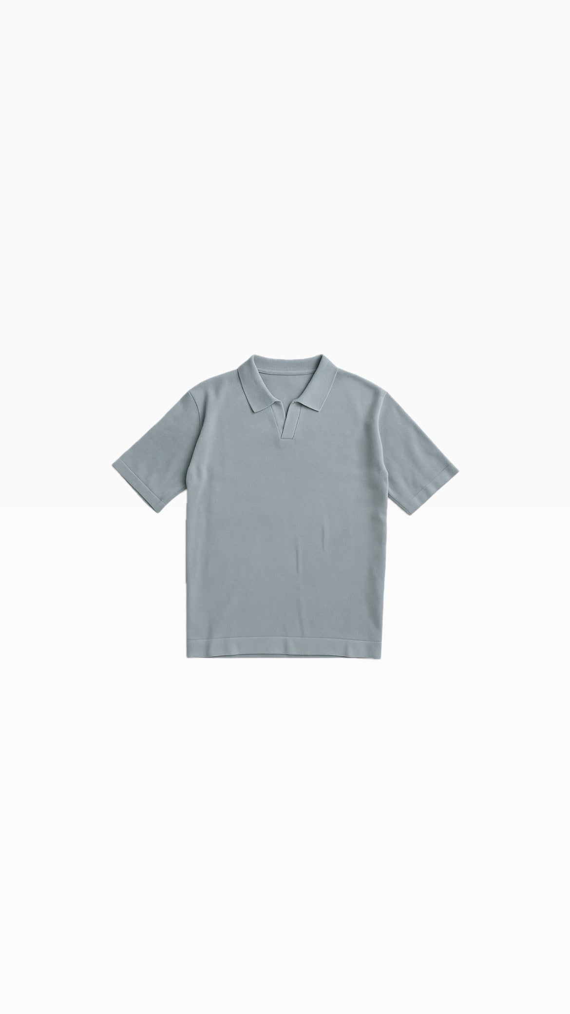 Relaxed Fit Polo (Grey)