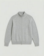 Knitted Zip-up Cardigan