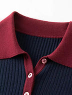 Polo Knit (Navy)