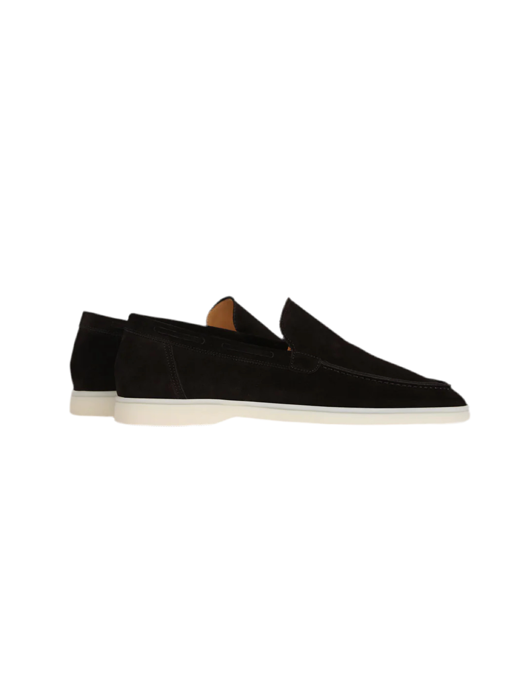 Suede Yacht Loafers (Black)