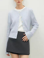 Knit Cardigan (Blue)
