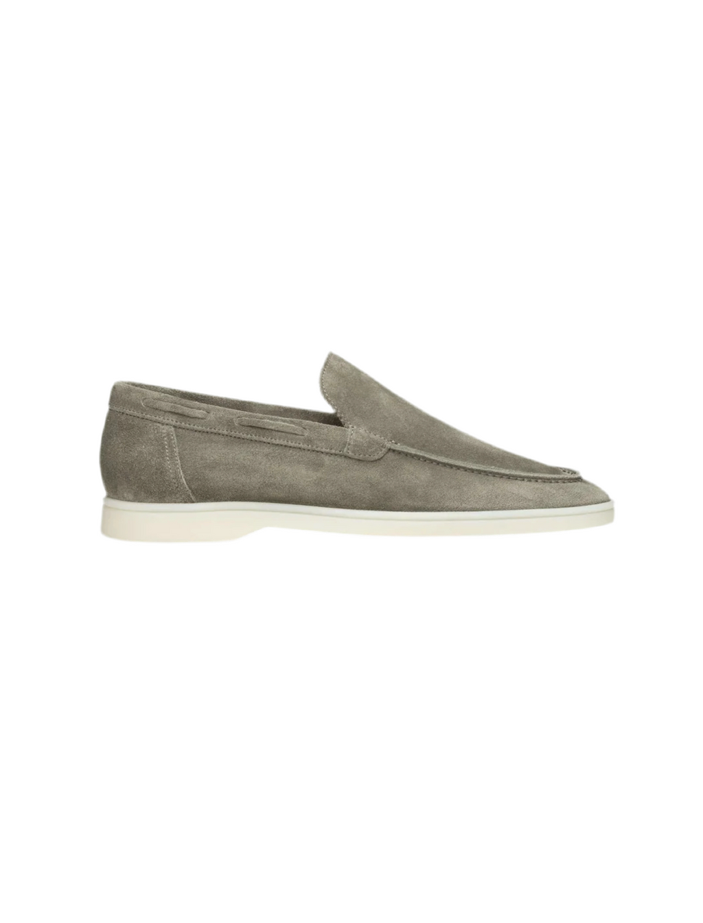 Suede Yacht Loafers (Mint Green)