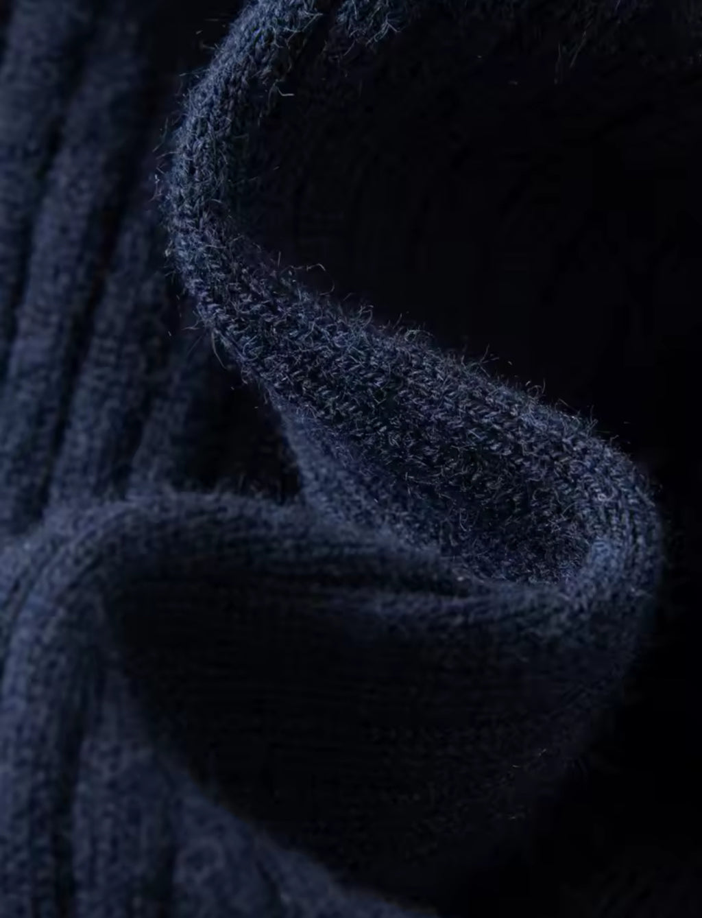 Polo Knit (Navy)