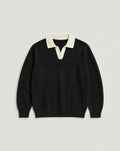 Knit Polo Sweater
