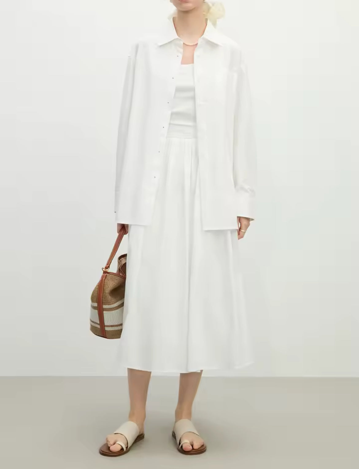 Button Shirt (White)