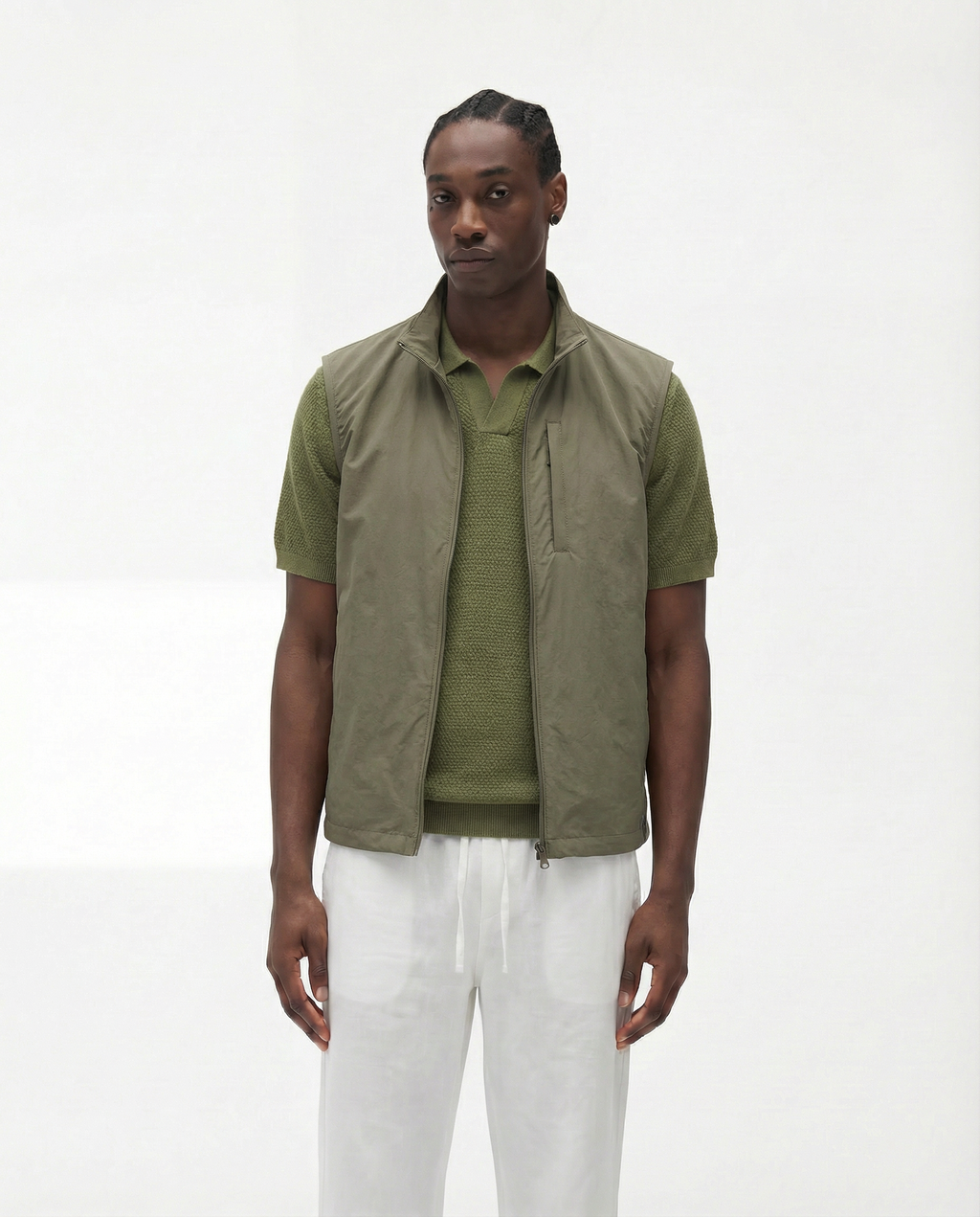 Verano Vest (Khaki)