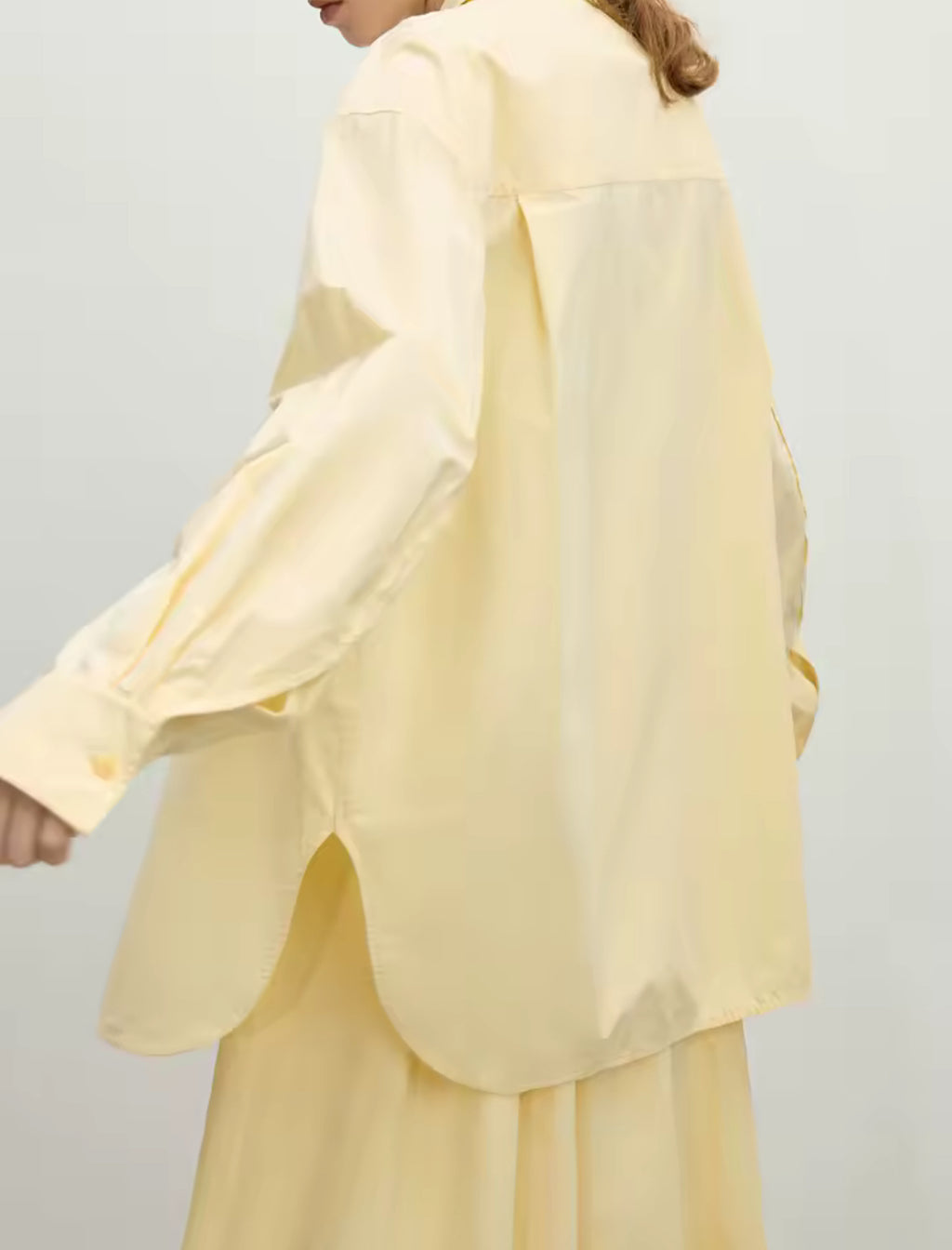 Button Shirt (Butter Yellow)