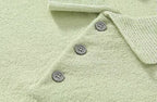 Knitted Polo (Mint)