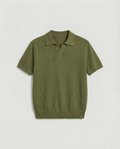 Harbor Wool Polo (Green)